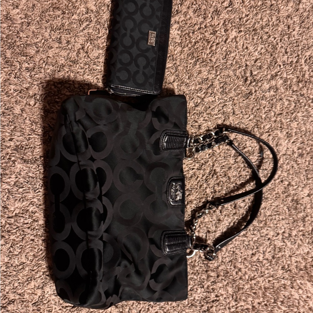 Elegant Black Tote Bag